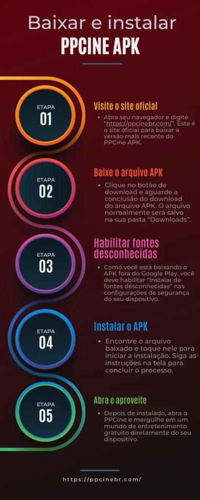 PPCine APK - Baixar versão atualizada gratuita V3.0.4, 4 Download & installation method of PPCine APK